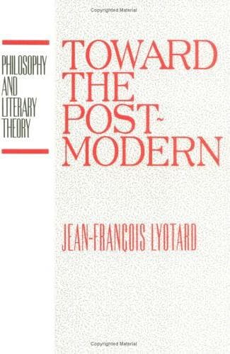 Cover image for Toward the postmodern