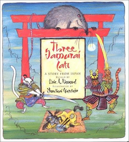 Cover image for Three samurai cats