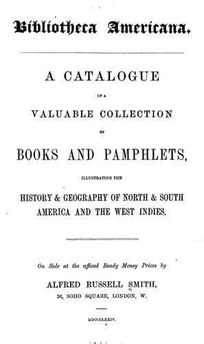 Bibliotheca Americana