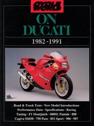 Cover image for Cycle World on Ducati, 1982-1991.