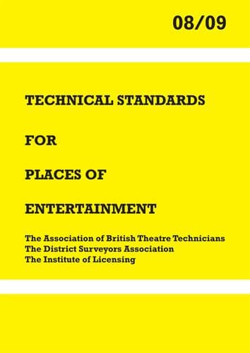 Cover image for Technical standards for places of entertainment
