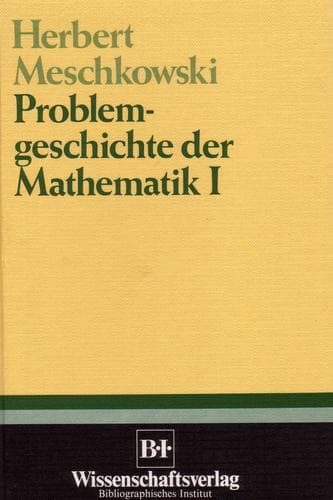 Cover image for Problemgeschichte der Mathematik I