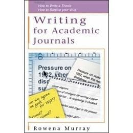 Cover image for Writing for Academic Journals (Study Skills)