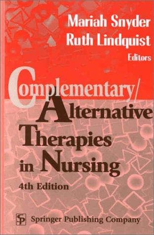 Cover image for Complementary Alternative Therapies in Nursing