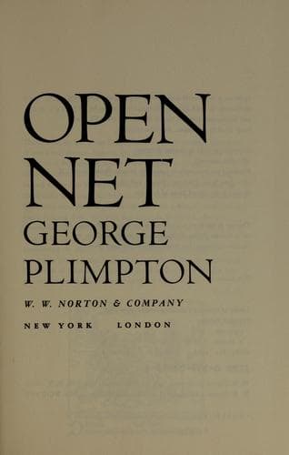 Cover image for Open net