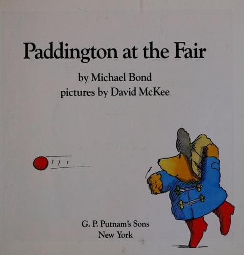 Cover image for Paddington at the fair