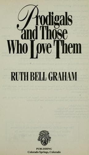 Cover image for Prodigals and those who love them