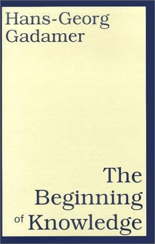 Cover image for The Beginning of Knowledge