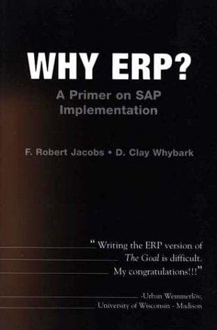 Cover image for Why ERP?  A Primer on SAP Implementation