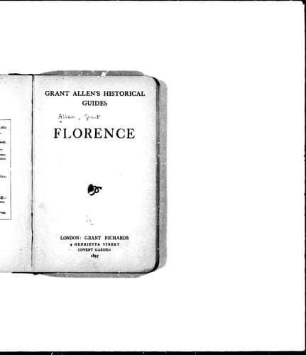 Cover image for Florence