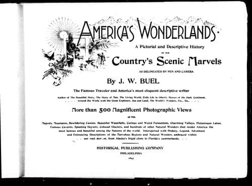 Cover image for America's wonderlands