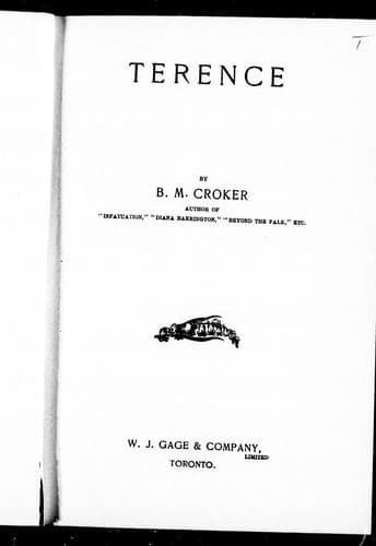 Cover image for Terence