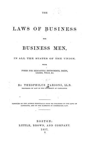 The laws of business for business men, in all the states of the Union