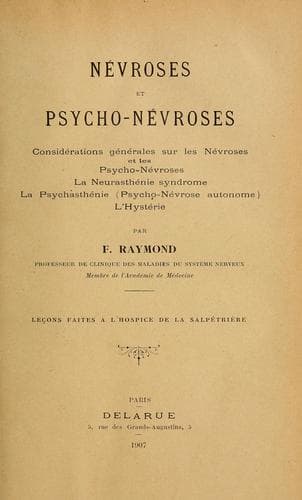 Nroses et psycho-nroses