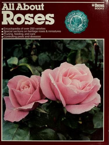 Cover image for All about roses