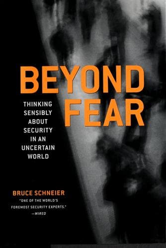 Cover image for Beyond fear