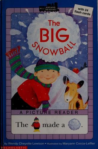 Cover image for The Big Snowball (All Aboard Reading)