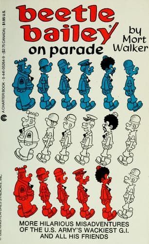 Cover image for Beetle Bailey on parade