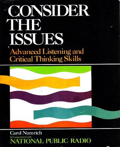 Cover image for Consider the issues