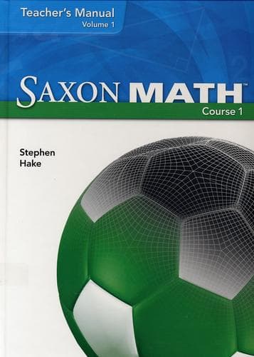 Cover image for Saxon math.