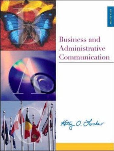 Cover image for Business and Administrative Communication with CD, PowerWeb, and BComm Skill Booster