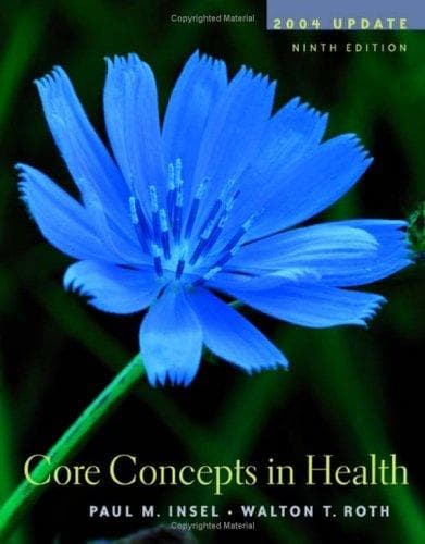 Cover image for Core Concepts in Health