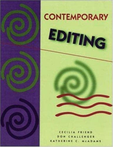 Cover image for Contemporary editing