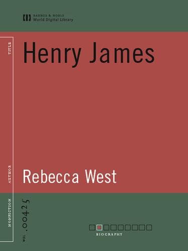 Cover image for Henry James