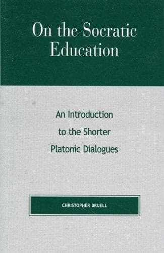 Cover image for On the Socratic Education