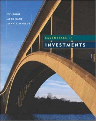 Cover image for Essentials of Investments with Standard & Poor's Educational Version of Market Insight + PowerWeb + Stock Trak Coupon