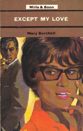 Cover image for Except My Love