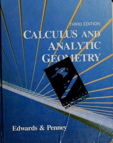 Cover image for Calculus and analytic geometry