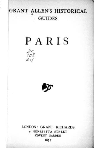 Cover image for Paris