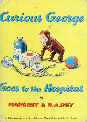 Cover image for Curious George goes to the hospital