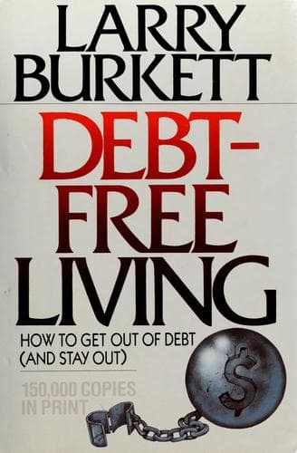Cover image for Debt-free living