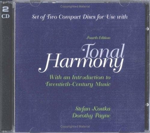 Cover image for Audio CDs for use with Tonal Harmony