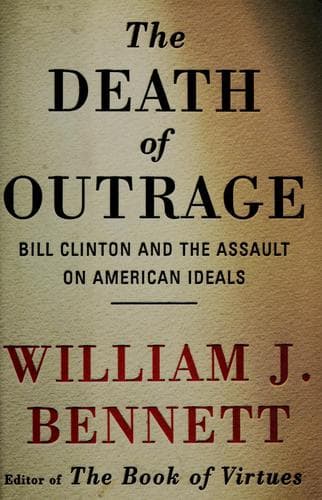 Cover image for The death of outrage