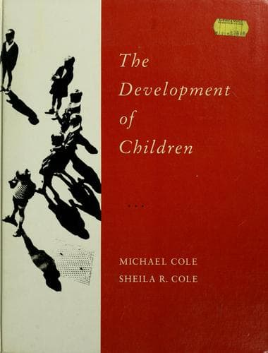 Cover image for The development of children