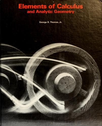Cover image for Elements of calculus and analytic geometry