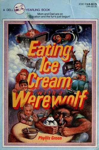 Cover image for Eating ice cream with a werewolf