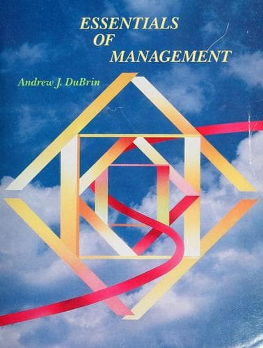 Cover image for Essentials of management