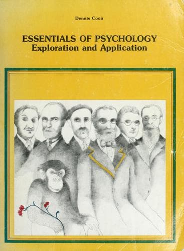 Cover image for Essentials of psychology