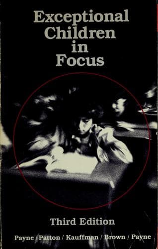 Cover image for Exceptional children in focus
