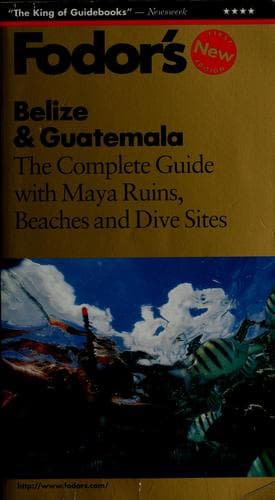 Cover image for Fodor's Belize & Guatemala