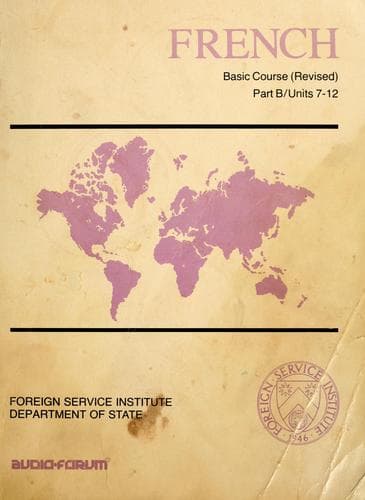 Cover image for French basic course (revised)