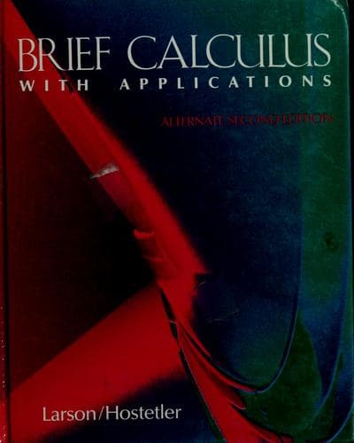 Cover image for Brief calculus with applications