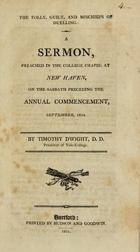 The folly, guilt, and mischiefs of duelling
