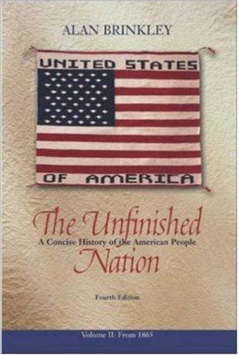 Cover image for The Unfinished Nation, Volume 2, MP w/PowerWeb 
