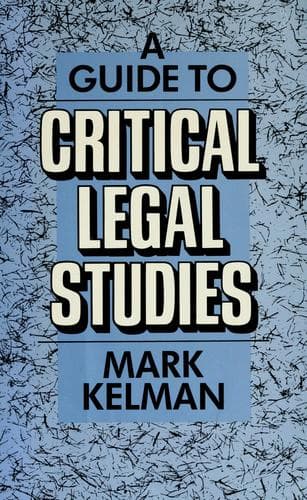 Cover image for A guide to critical legal studies
