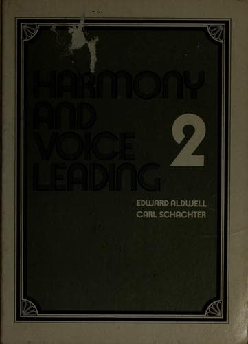 Cover image for Harmony and voice leading